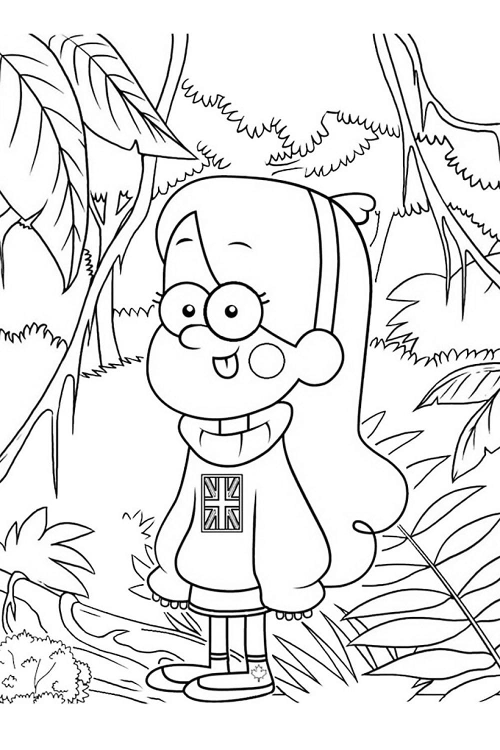 Gravity Falls Desenho Para Colorir Gravity Falls Desenho Para Colorir