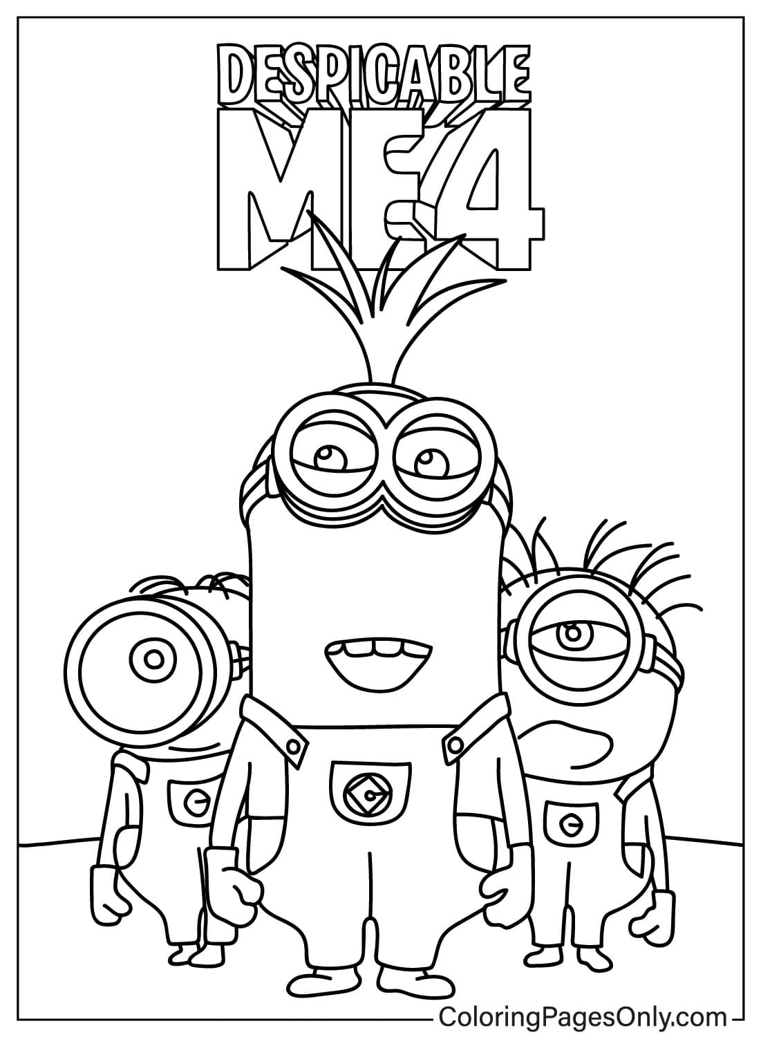 Despicable Me Coloring Pages Free Despicable Me Coloring Pages Free