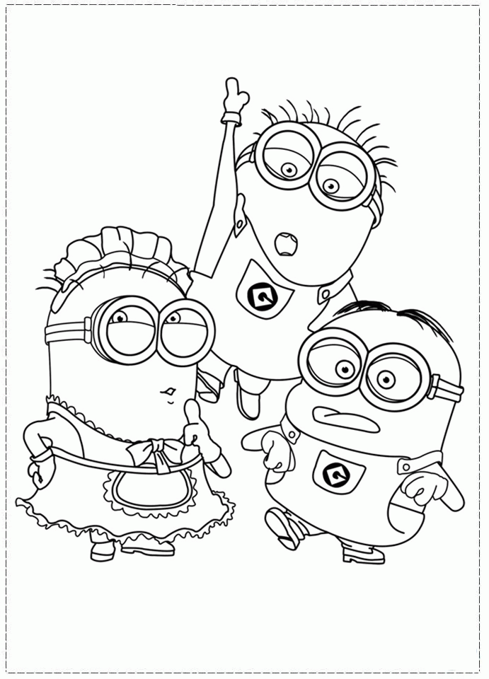 Despicable Me Printable Coloring Pages Coloring Home Despicable Me Printable Coloring Pages Coloring Home