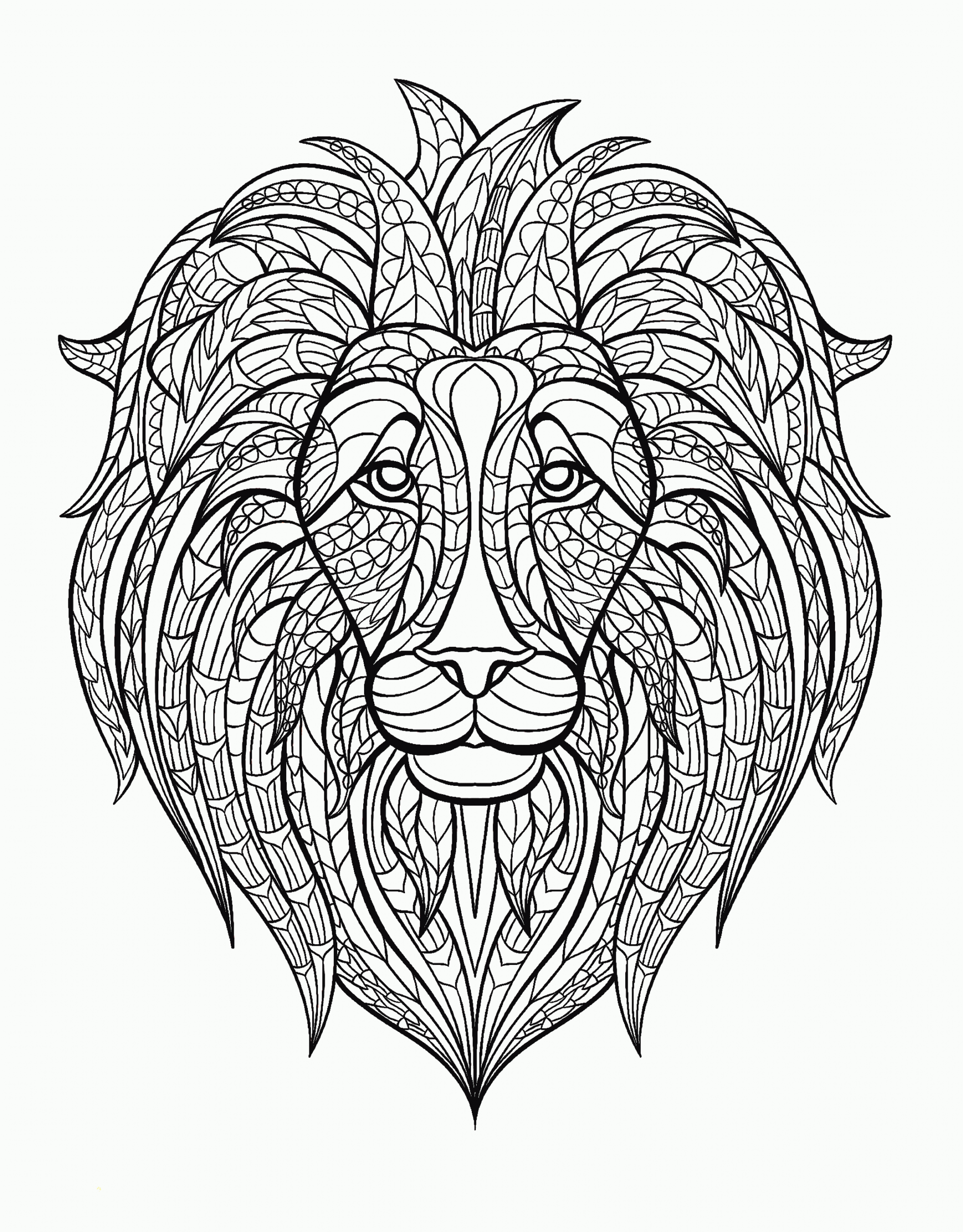 Detailed Animal Coloring Pages For Adults Coloring Home Detailed Animal Coloring Pages For Adults Coloring Home