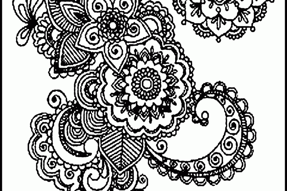 Detailed Coloring Pages For Adults Coloring Home