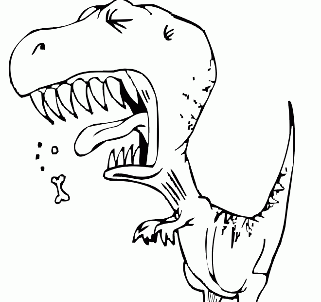 Dinosaur Coloring Pages Kids Coloring Home