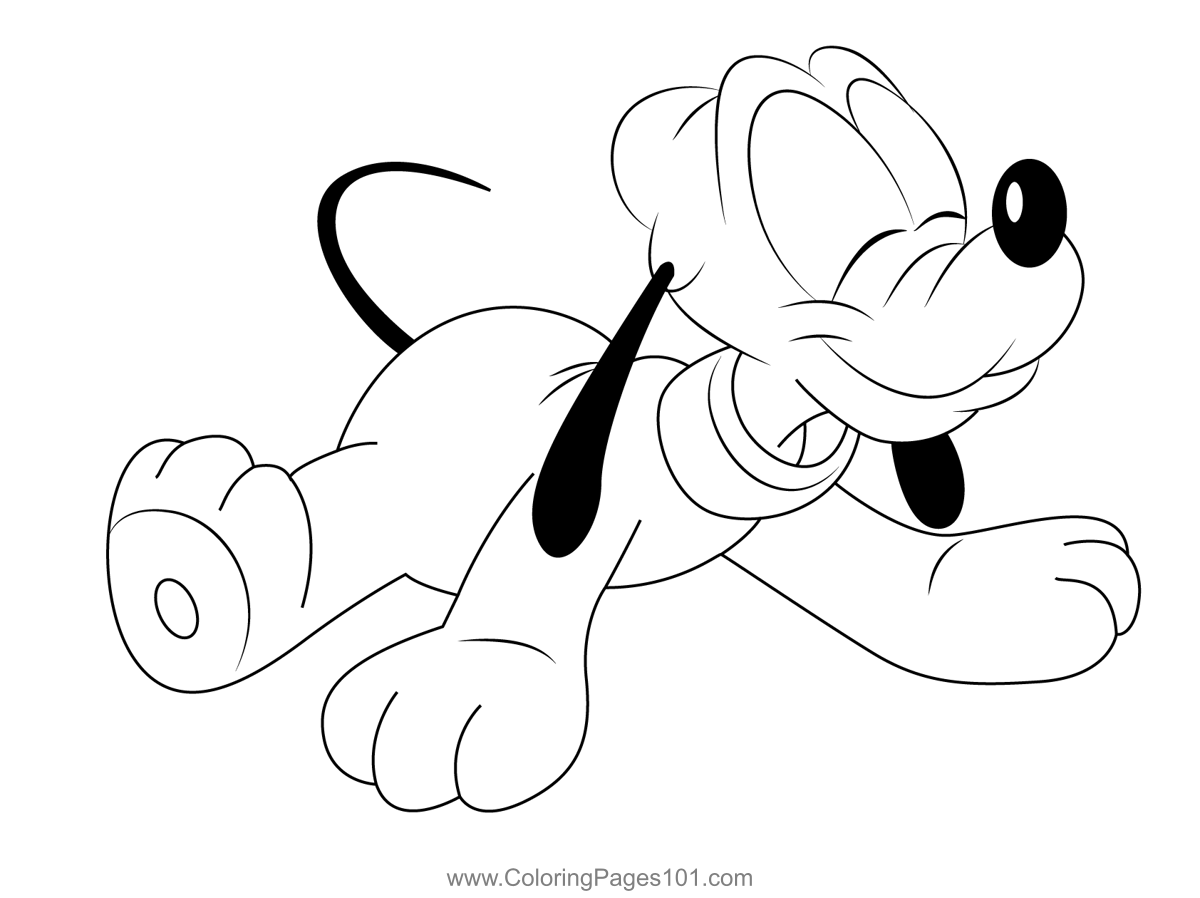 Disney Babies Coloring Page For Kids Free Pluto Printable Coloring Disney Babies Coloring Page For Kids Free Pluto Printable Coloring