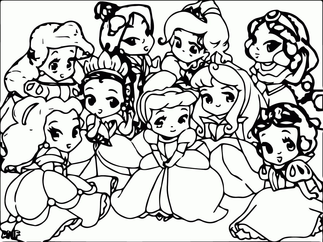 Disney Baby Princess Coloring Pages Coloring Home Disney Baby Princess Coloring Pages Coloring Home