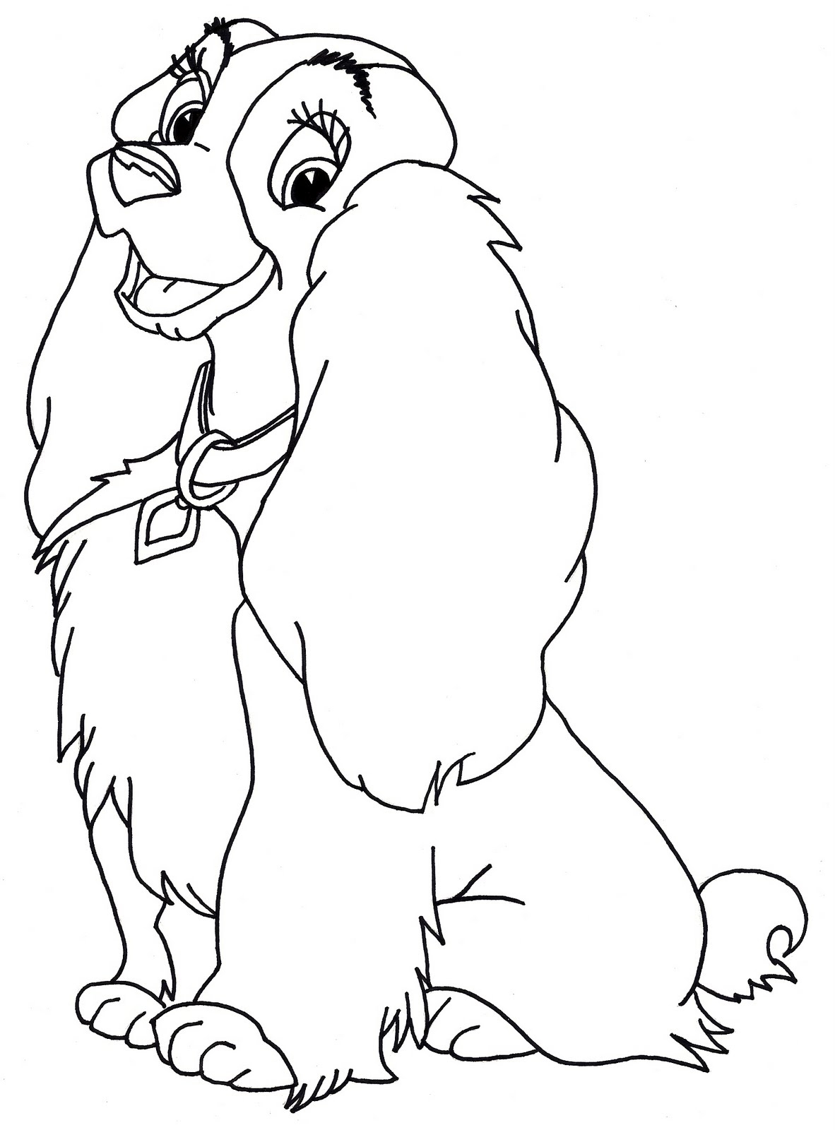 DISNEY COLORING PAGES THE LADY AND THE TRAMP COLORING PAGES DISNEY COLORING PAGES THE LADY AND THE TRAMP COLORING PAGES