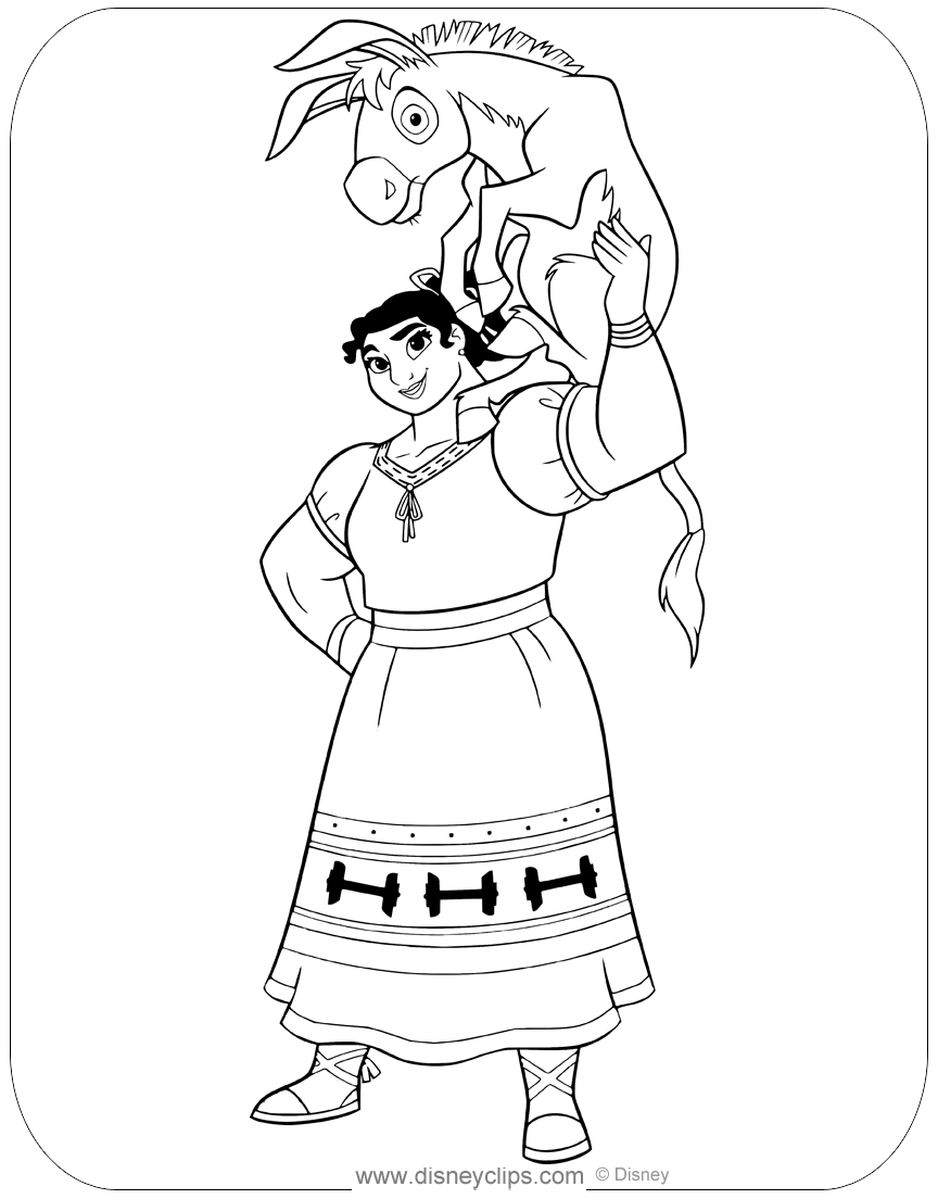 Disney Encanto Coloring Page Coloring Home Disney Encanto Coloring Page Coloring Home