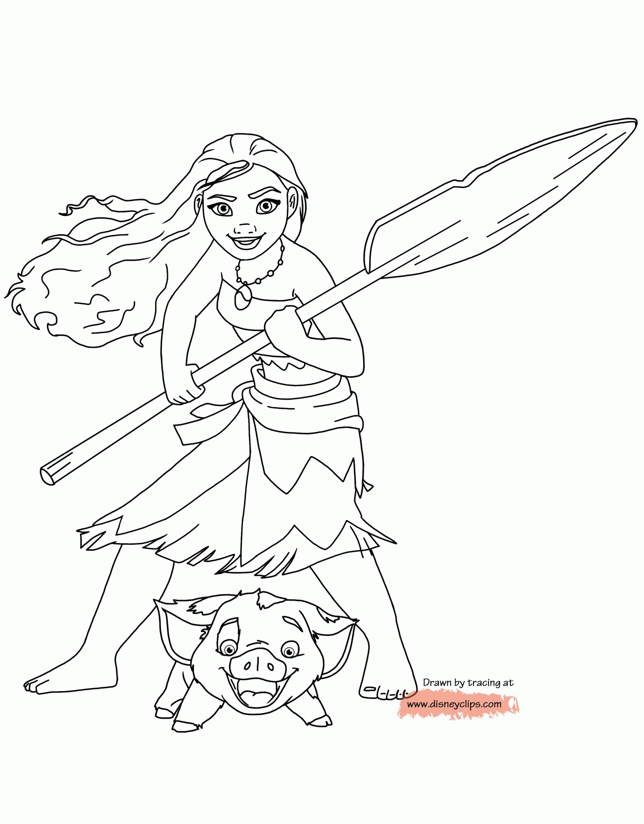 Disney Moana Coloring Coloring Pages Disney Moana Coloring Coloring Pages