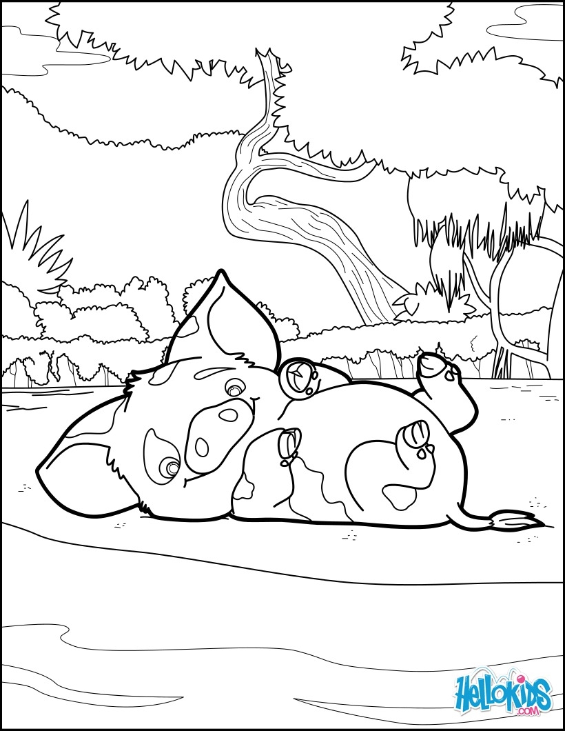 Disney Moana Coloring Hay Hay Coloring Pages Disney Moana Coloring Hay Hay Coloring Pages
