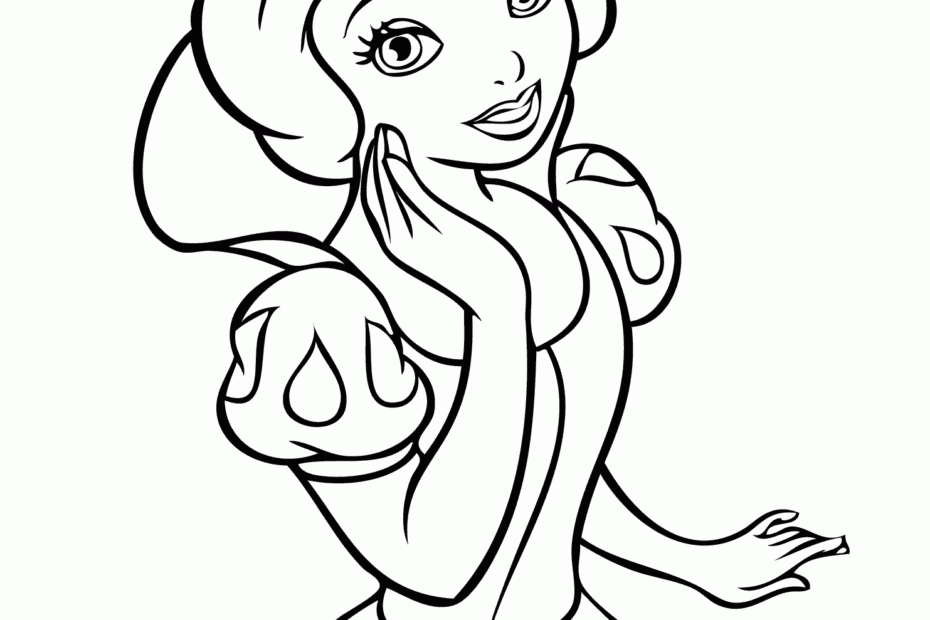 Disney Princess Coloring Pages Snow White Coloring Home