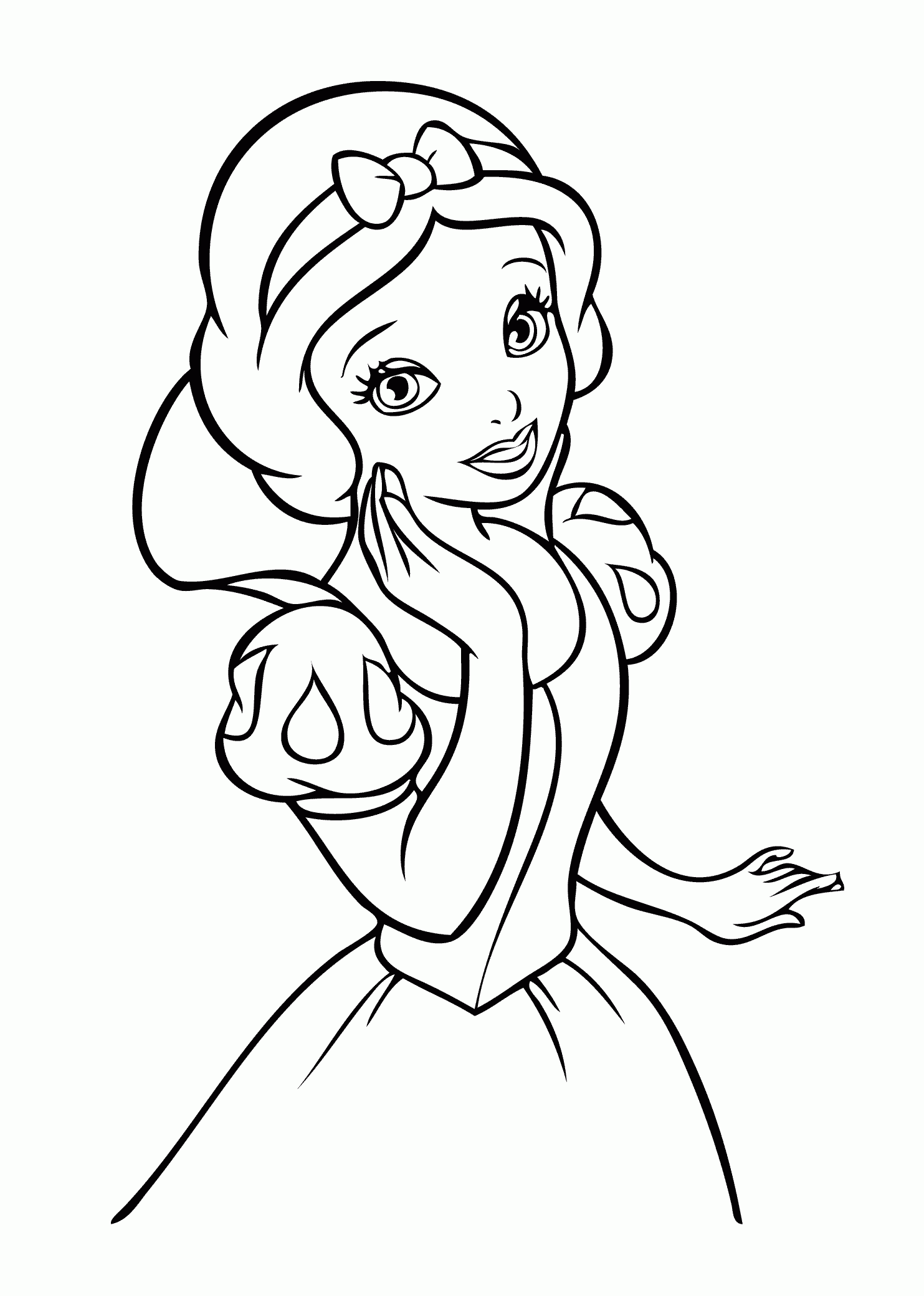 Disney Princess Coloring Pages Snow White Coloring Home Disney Princess Coloring Pages Snow White Coloring Home