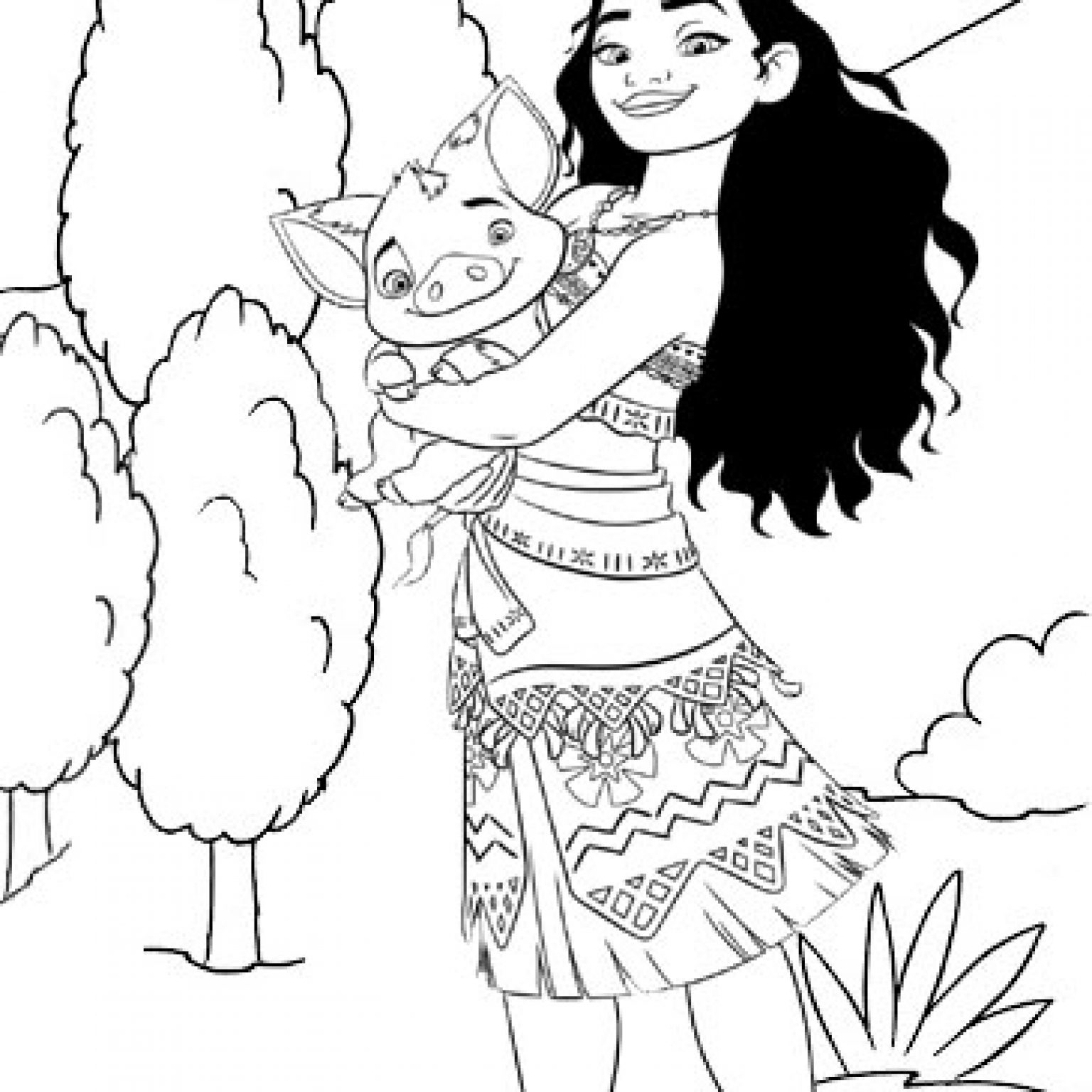 Disney Princess Moana Coloring Page Mitraland Disney Princess Moana Coloring Page Mitraland