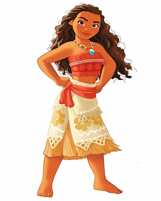 Moana to Paint Moana to Paint