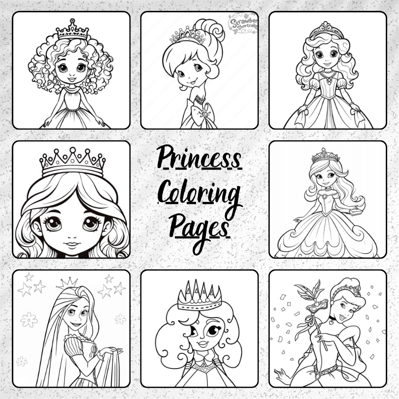 Disney Princess Coloring Pages Disney Princess Coloring Pages