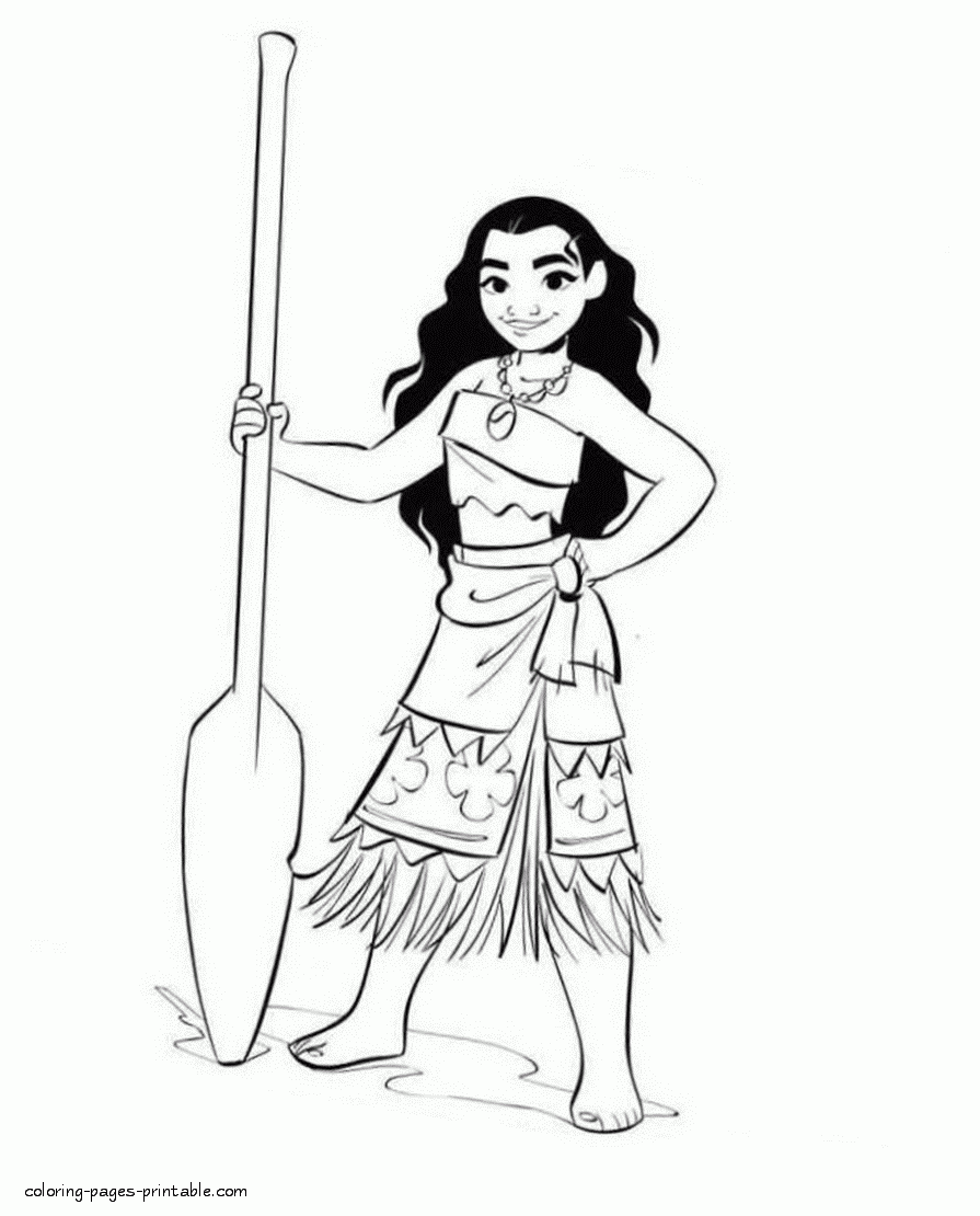 Disney Princesses Coloring Pages Moana COLORING PAGES PRINTABLE COM