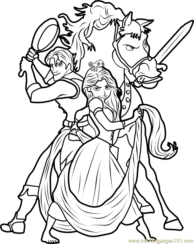 Disney Tangled Coloring Page Free Tangled Coloring Pages Disney Tangled Coloring Page Free Tangled Coloring Pages