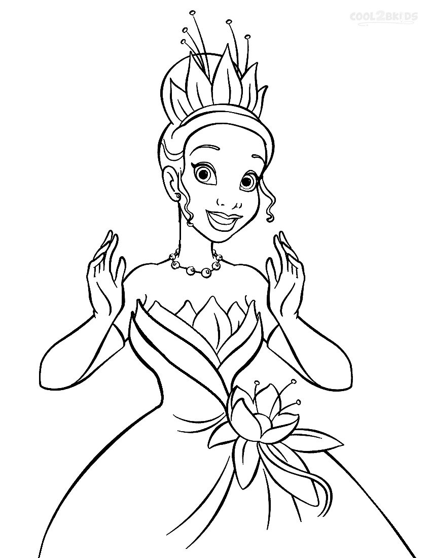 Disney Tiana Coloring Pages Coloring Pages Disney Tiana Coloring Pages Coloring Pages
