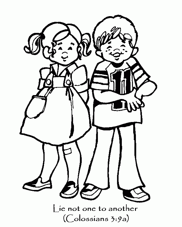 Do Not Lie Coloring Page Do Not Lie Coloring Page