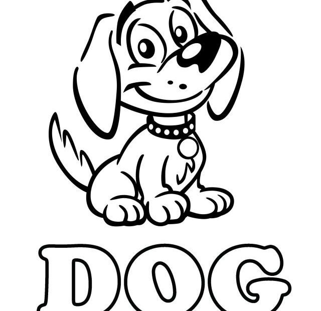 Dog Coloring Pages For Kids Printable Coloring Home