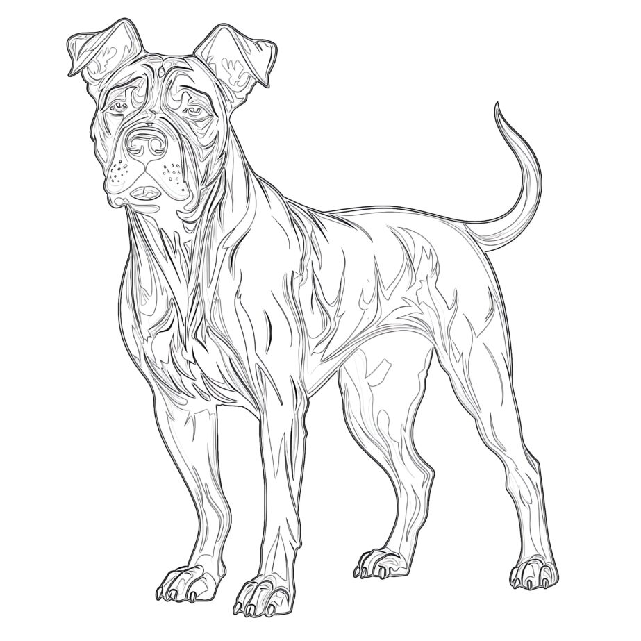 realistic dog coloring pages realistic dog coloring pages