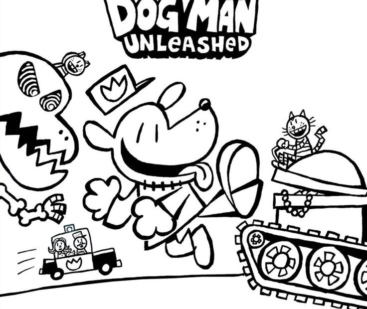 Dogman Coloring Pages Coloring Pages Planet Coloring Pages Free