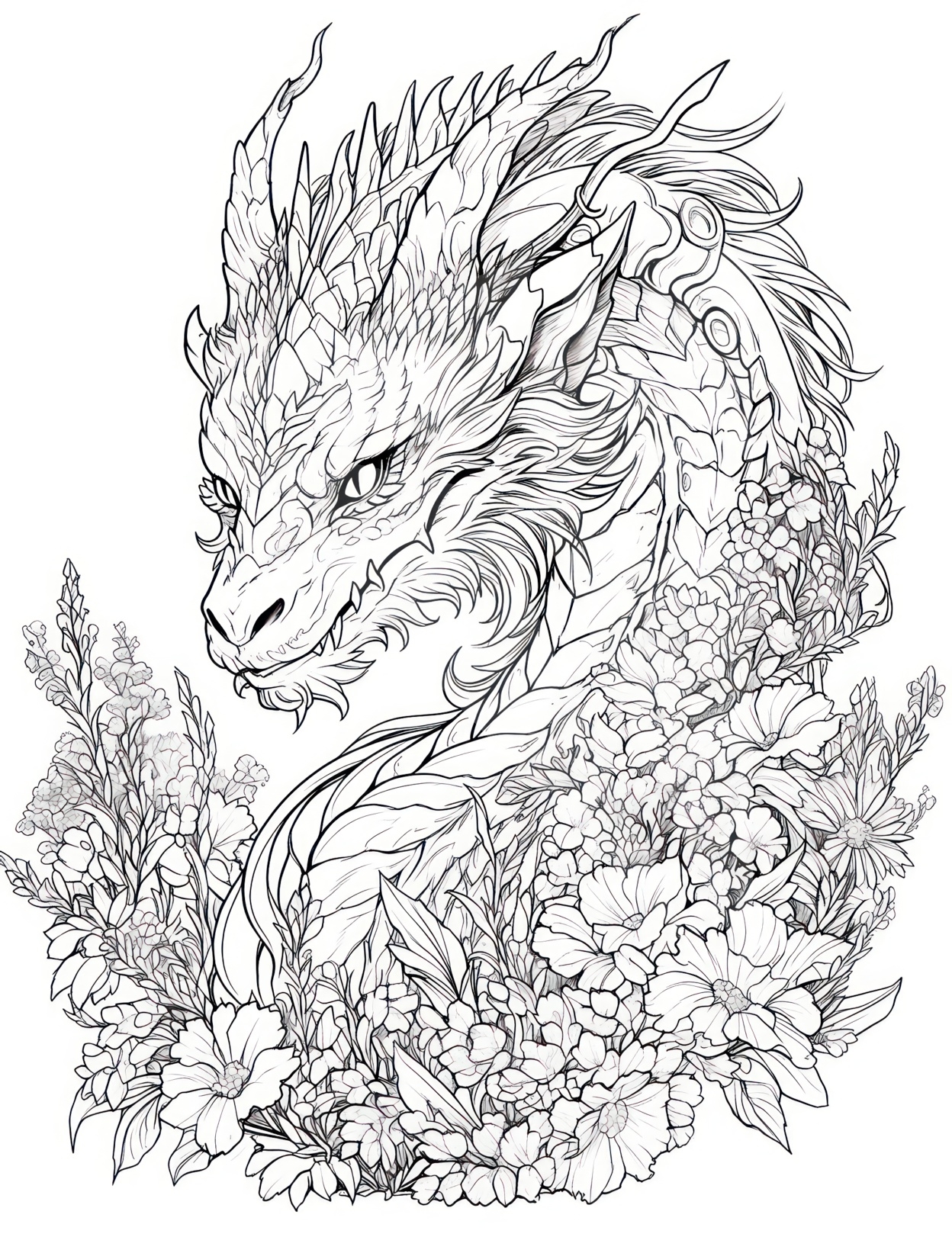 Dragon Coloring Pictures Free Infoupdate Dragon Coloring Pictures Free Infoupdate