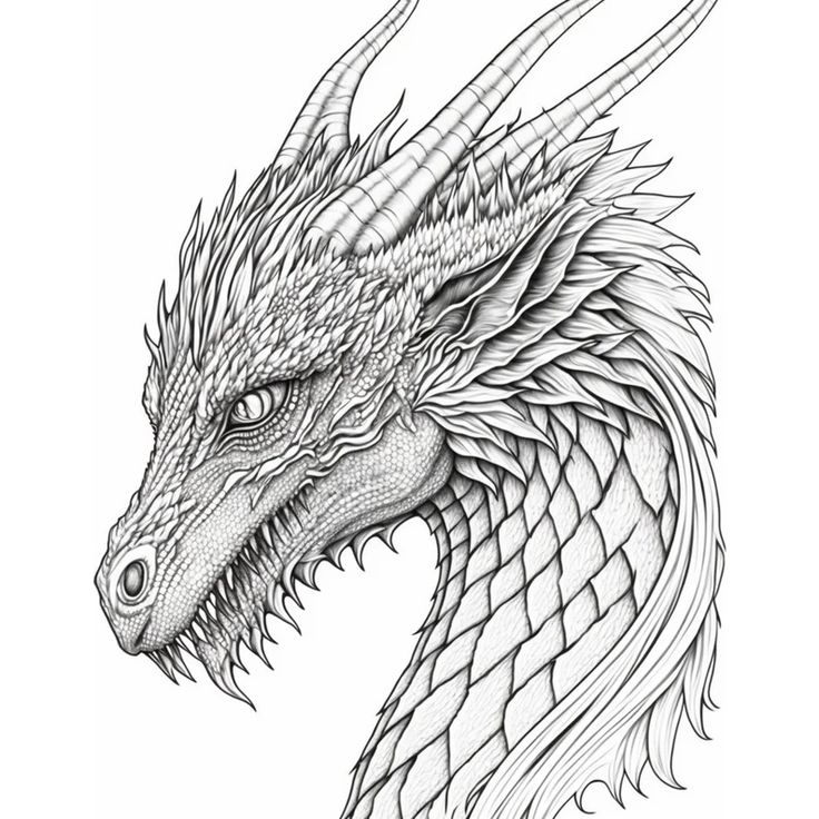 Dragon Digital Download Coloring Pages Coloring Pages Digital Dragon Digital Download Coloring Pages Coloring Pages Digital