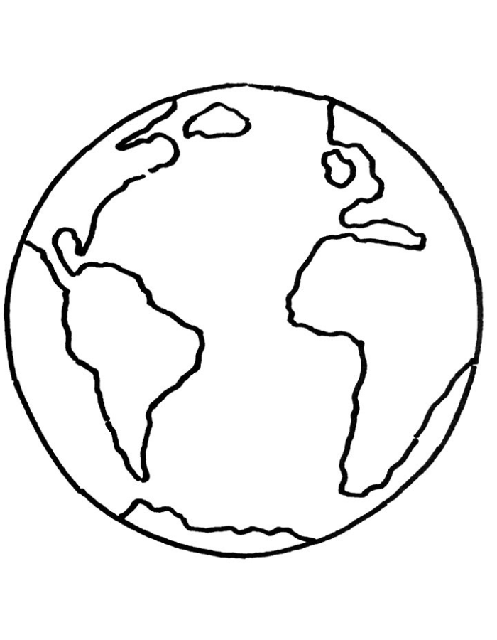 Earth Coloring Pages Free Printable PDF Earth Coloring Pages Free Printable PDF