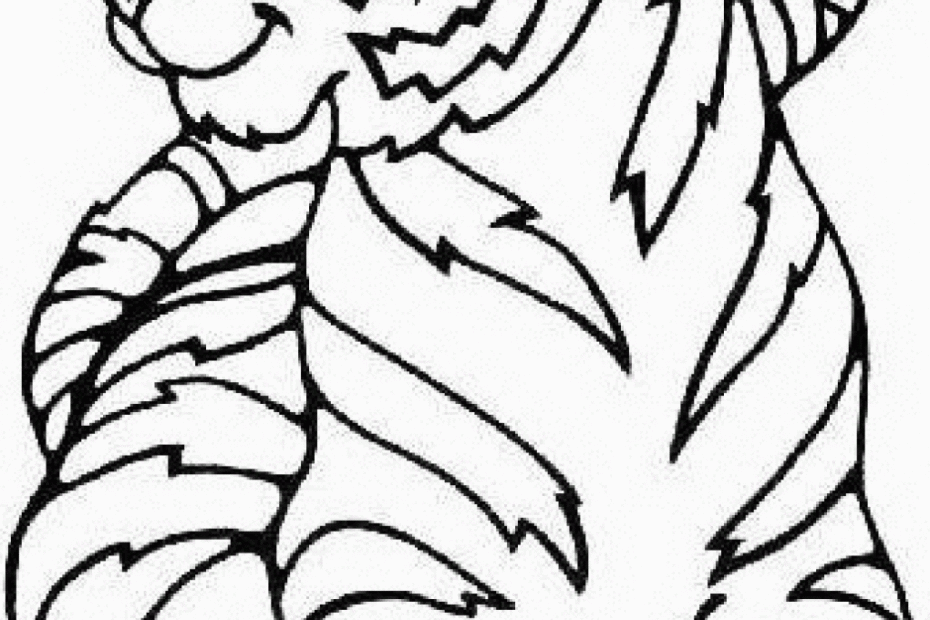 Easy Animal Coloring Pages For Kids Coloring Home