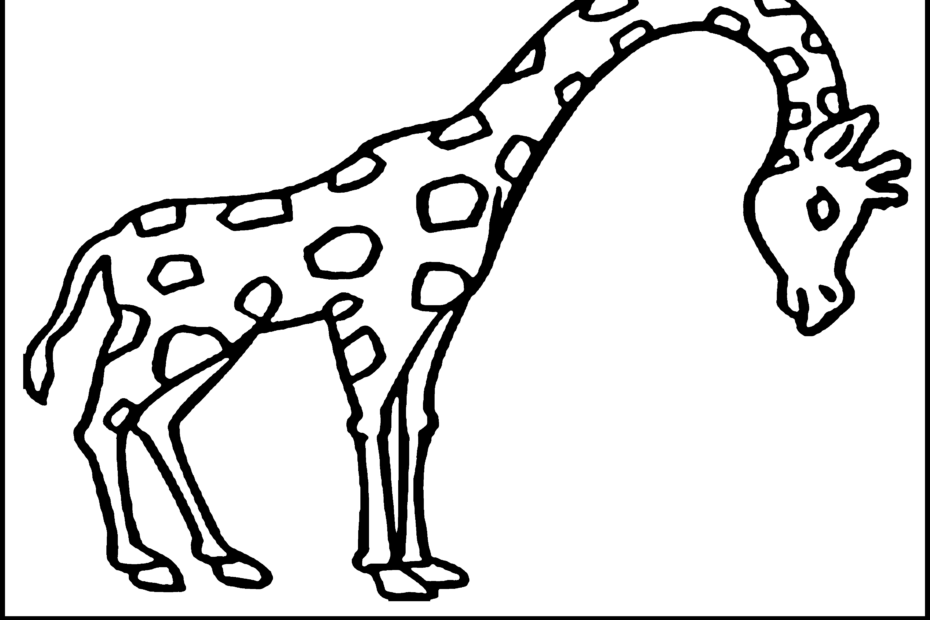 Easy Animal Coloring Pages For Kids Coloring Home