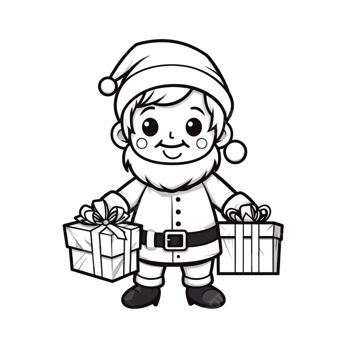 Easy Printable Christmas Coloring Pages For Kids Free Coloring Sheet Easy Printable Christmas Coloring Pages For Kids Free Coloring Sheet