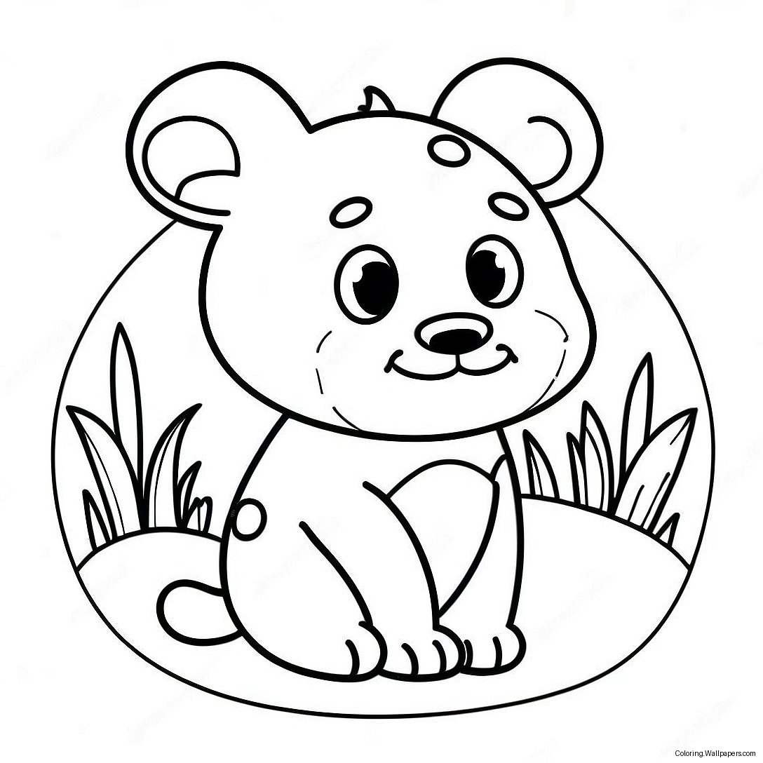 Easy Simple Animal Coloring Page 4890 3885 Easy Simple Animal Coloring Page 4890 3885