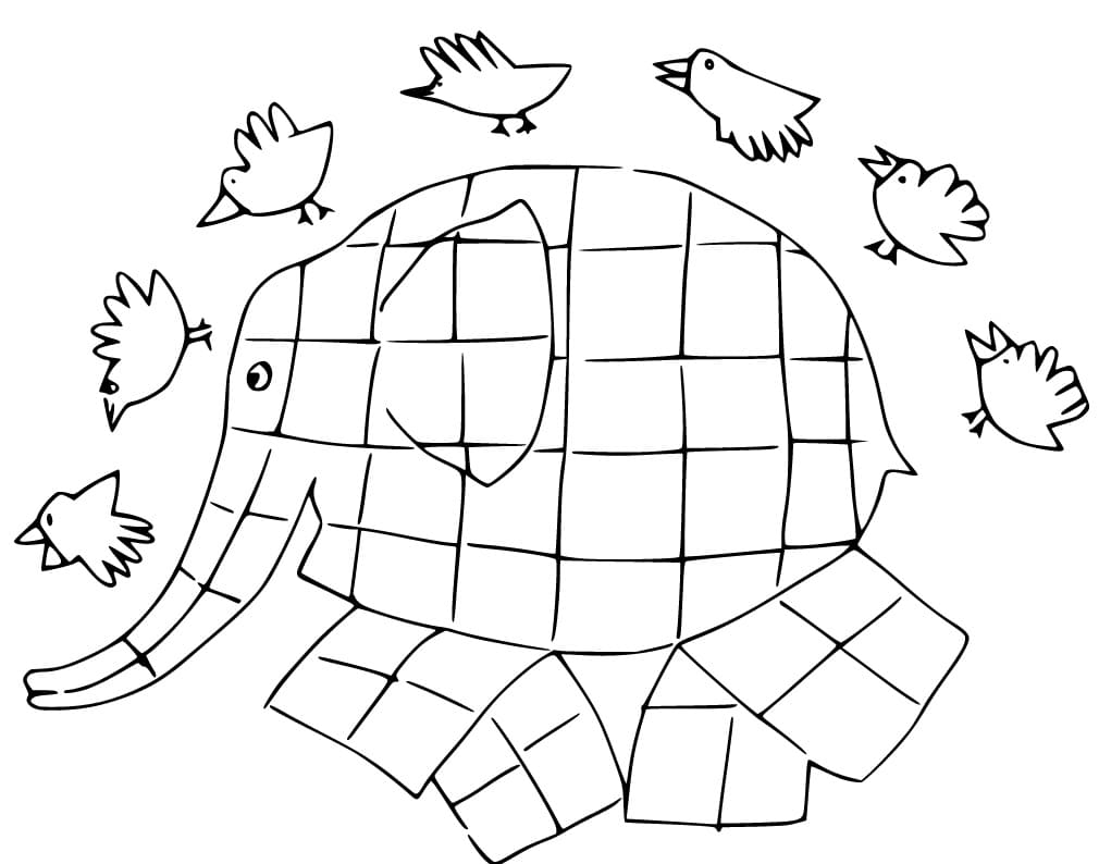 Elmer The Elephant Coloring Sheet Coloring Pages Elmer The Elephant Coloring Sheet Coloring Pages