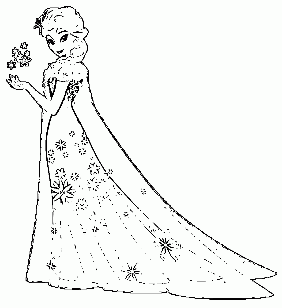 elsa coloring sheet elsa coloring sheet