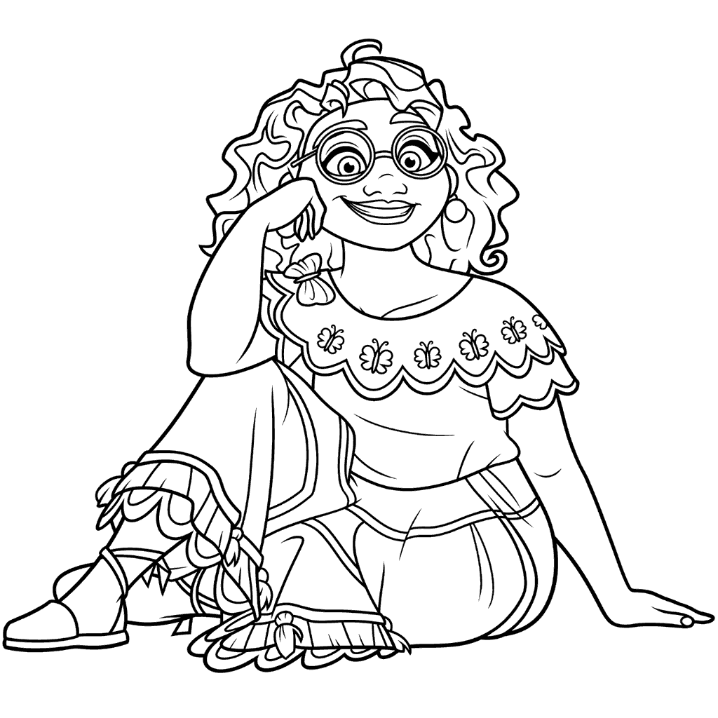 Encanto Coloring Page Coloring Home Encanto Coloring Page Coloring Home
