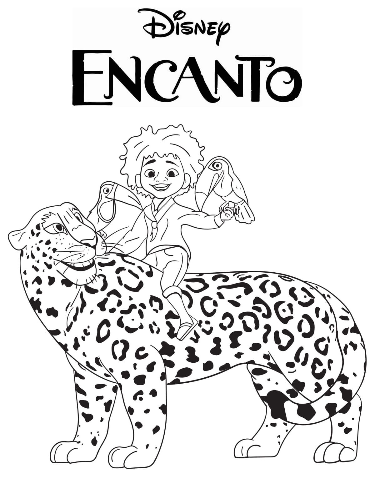 EnCanto Coloring Sheets EnCanto Coloring Sheets