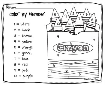 ESL Kindergarten Second Colors bright Flashcards Creative Worksheets 