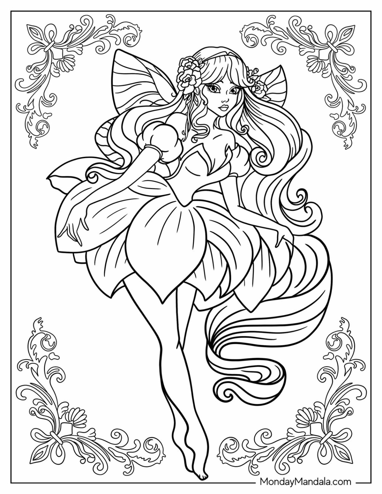Fairy Coloring Pages 20 Unique Fairy Coloring Sheets 42 OFF Fairy Coloring Pages 20 Unique Fairy Coloring Sheets 42 OFF