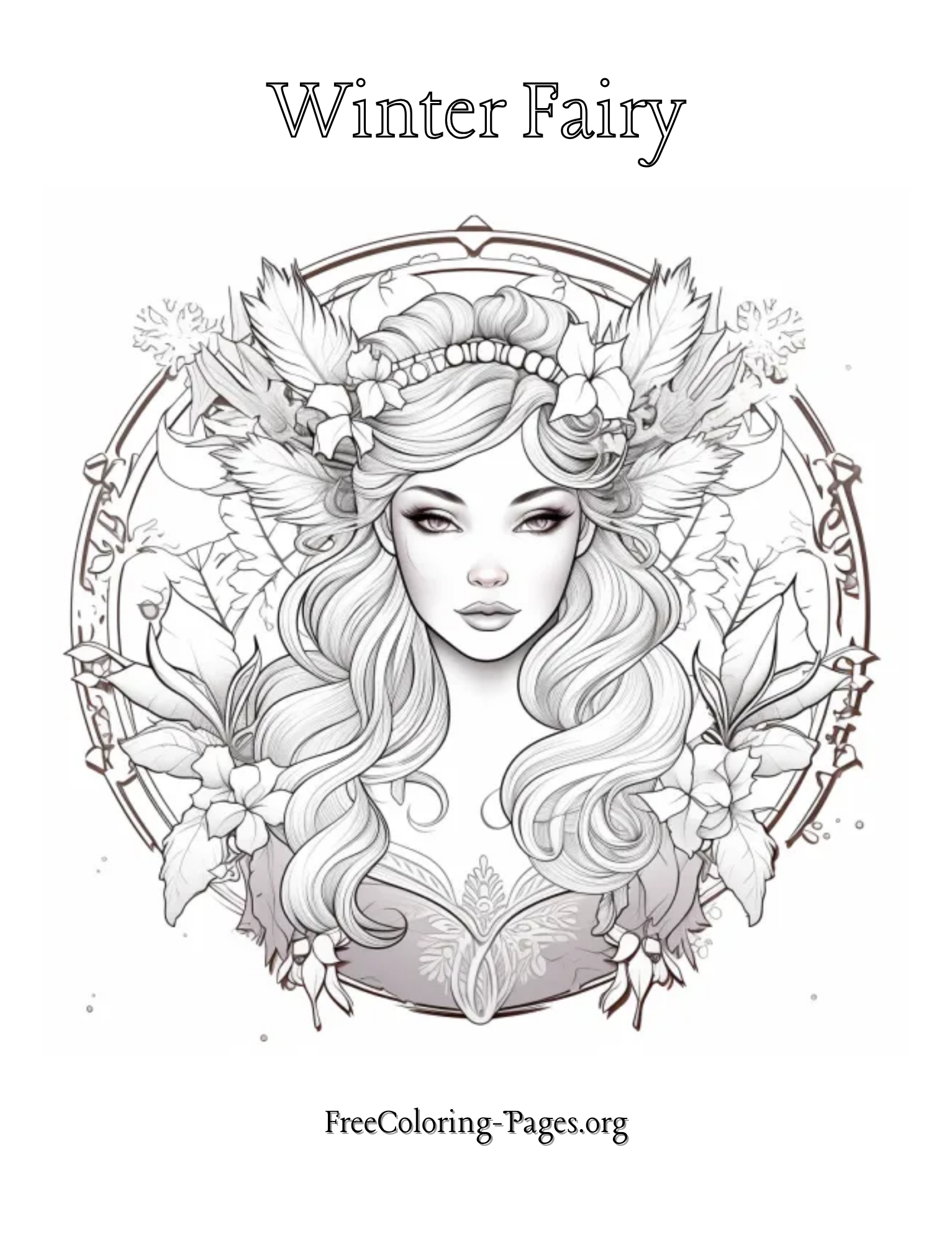 Fairy Coloring Pages And Sheets Free Printable Cute Designs To Color Fairy Coloring Pages And Sheets Free Printable Cute Designs To Color