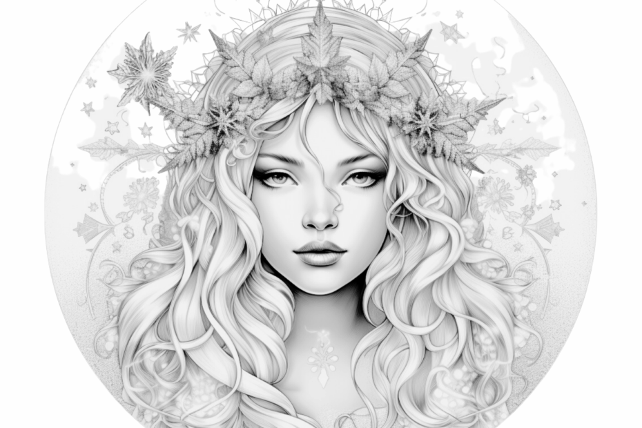 Fairy Coloring Pages And Sheets Free Printable Cute Designs To Color