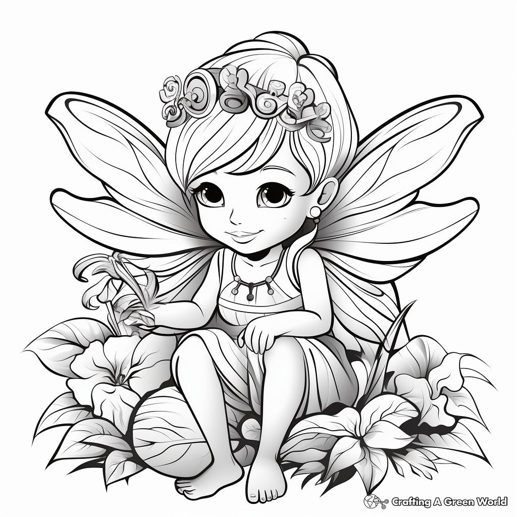 fairy coloring sheets adult fairy coloring sheets adult