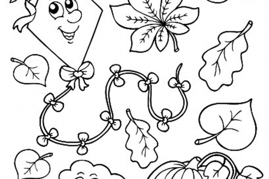 Fall Coloring Pages Printable Activity Shelter
