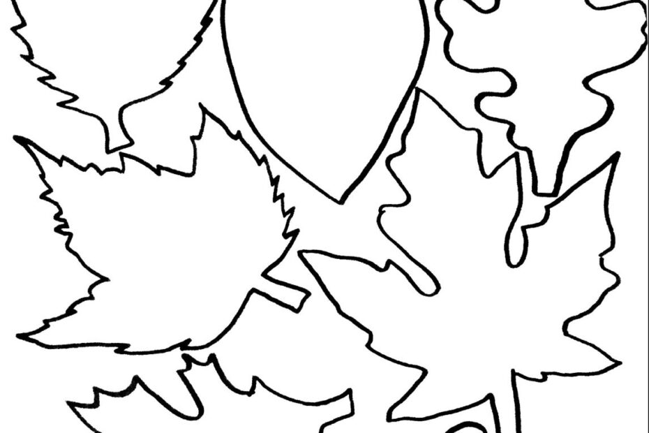 Fall Felt Leaves With Templates Fall Leaf Template Leaf Template