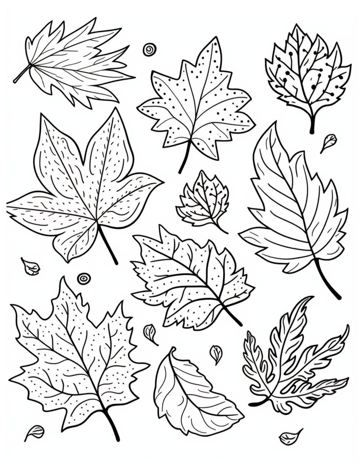 free printable coloring page fall free printable coloring page fall