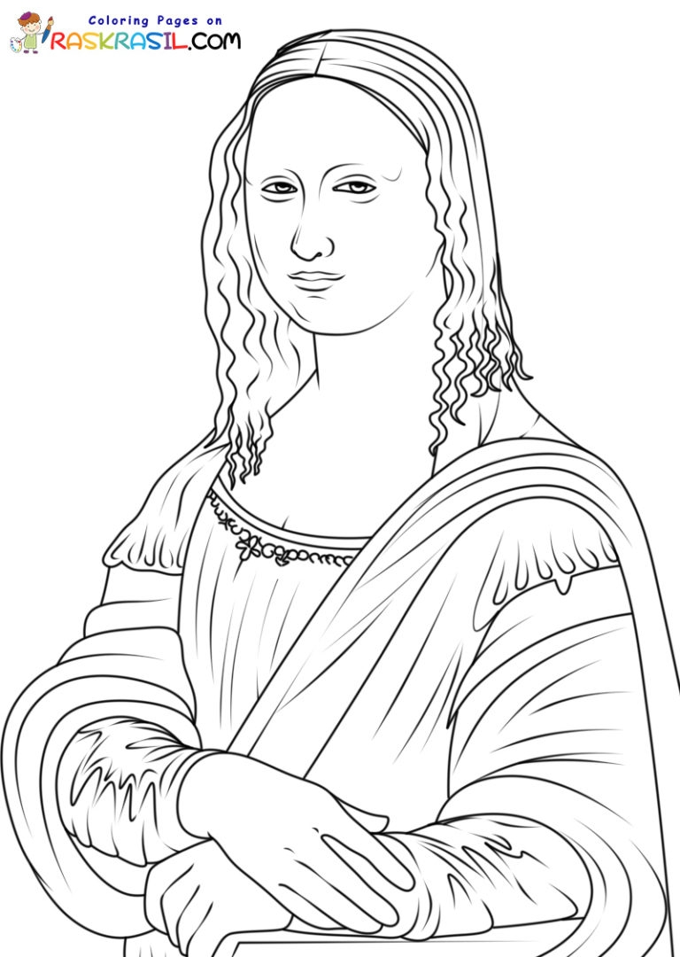Famous Paintings Coloring Pages Famous Paintings Coloring Pages