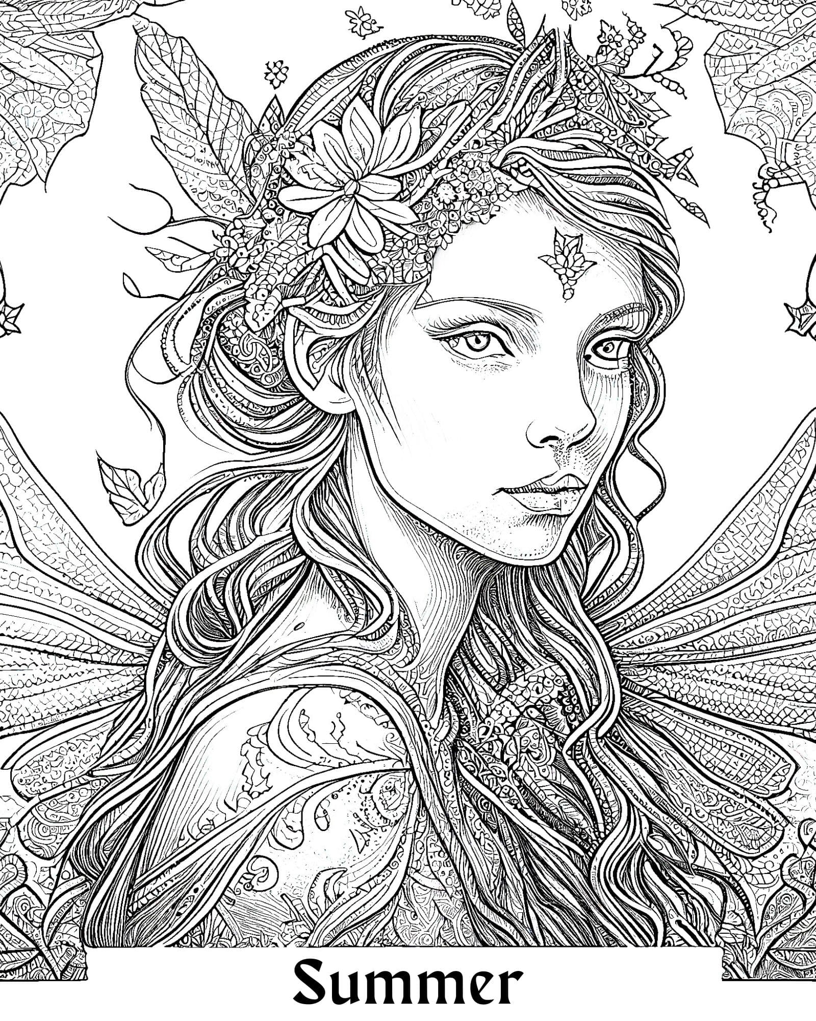 Fantasy Coloring Pages For Kids Ready For Download Fantasy Coloring Pages For Kids Ready For Download