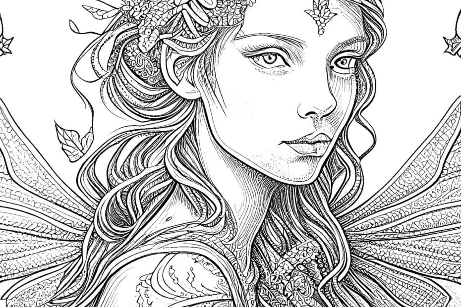 Fantasy Coloring Pages For Kids Ready For Download