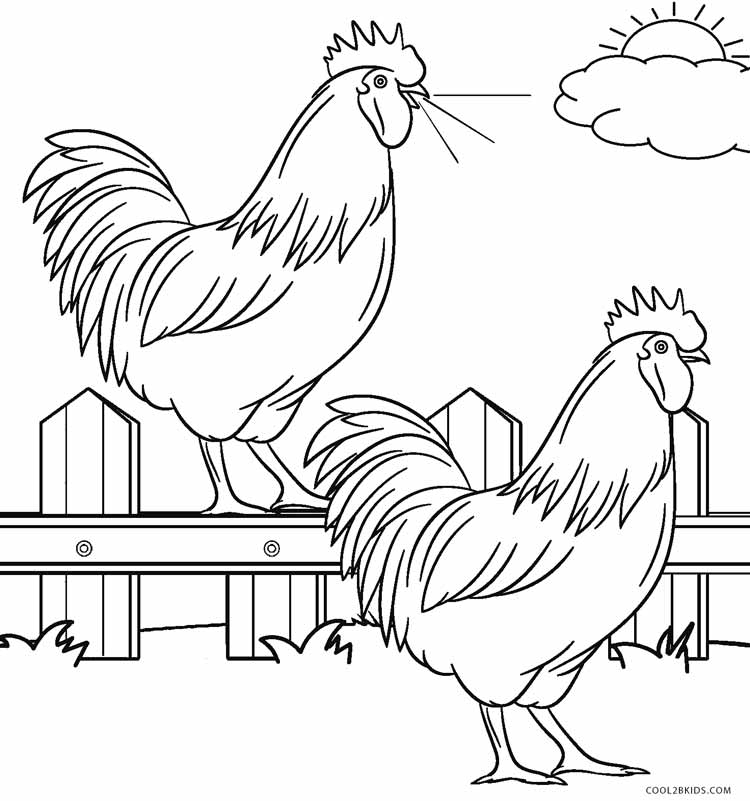 Farm Animal Coloring Pages Realistic Farm Animal Coloring Pages Realistic
