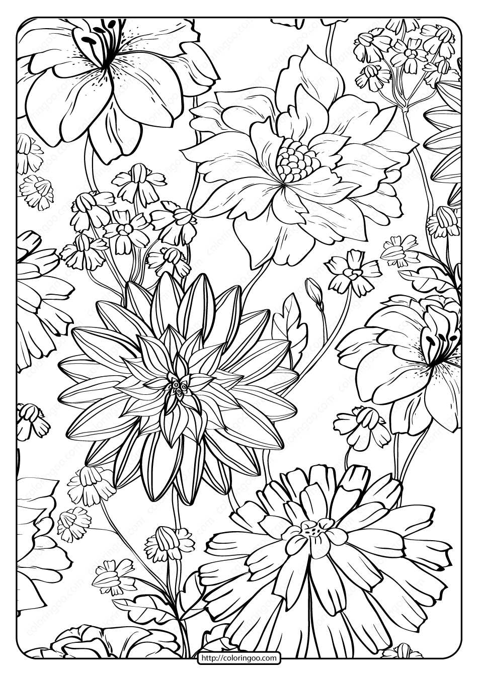 free printable floral coloring pages free printable floral coloring pages