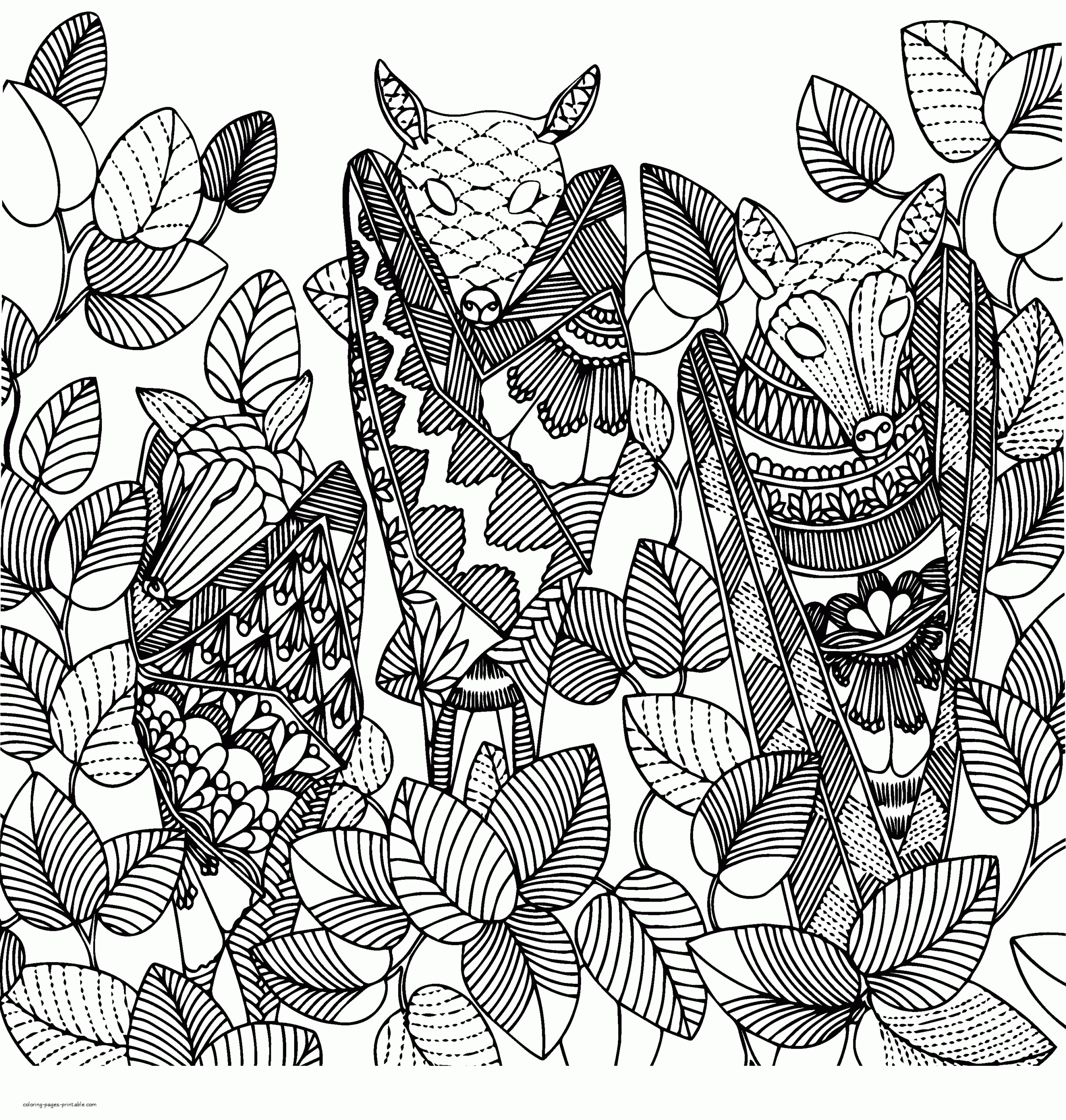 printable adult coloring pages animals printable adult coloring pages animals