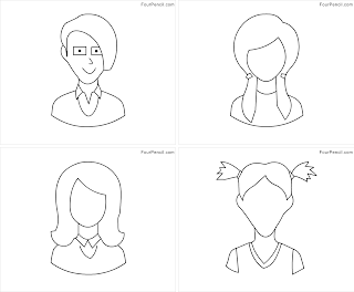 Four Coloring Free Printable Teenager Coloring Pages For Kids